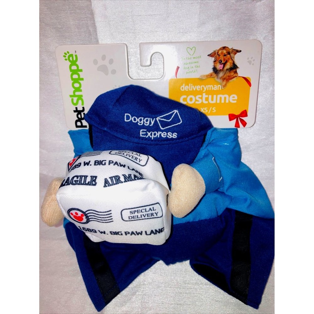 Doggy Express Deliveryman Costume - Blue